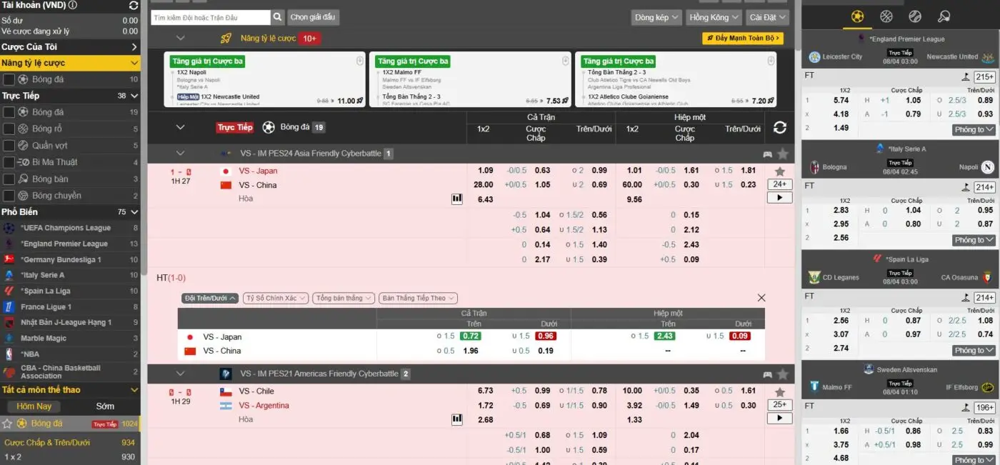 IM Thể thao Vin777